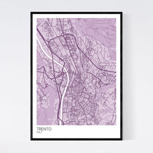 Load image into Gallery viewer, Trento City Map Print