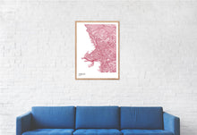Load image into Gallery viewer, Map of Trieste, Italy