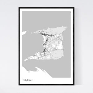 Map of Trinidad, 