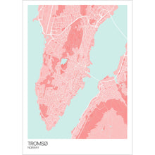 Load image into Gallery viewer, Map of Tromsø, Norway