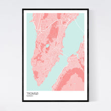 Load image into Gallery viewer, Map of Tromsø, Norway