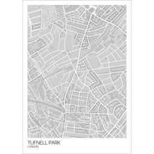 Load image into Gallery viewer, Map of Tufnell Park, London