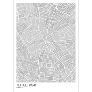 Map of Tufnell Park, London