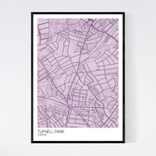 Load image into Gallery viewer, Tufnell Park Neighbourhood Map Print
