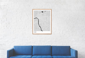 Map of Tulsa, Oklahoma