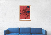 Load image into Gallery viewer, Map of Tunis, Tunisia