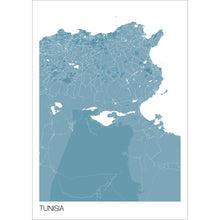 Load image into Gallery viewer, Map of Tunisia, 