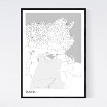 Load image into Gallery viewer, Tunisia Country Map Print