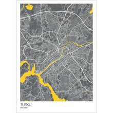 Load image into Gallery viewer, Map of Turku, Finland