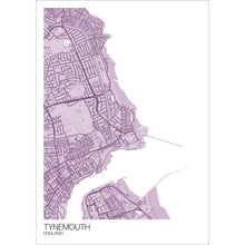 Load image into Gallery viewer, Map of Tynemouth, England