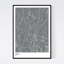 Load image into Gallery viewer, Ubud Town Map Print