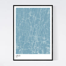 Load image into Gallery viewer, Ubud Town Map Print