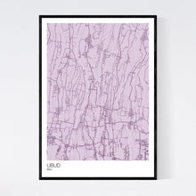 Load image into Gallery viewer, Ubud Town Map Print