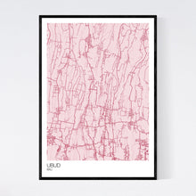 Load image into Gallery viewer, Ubud Town Map Print