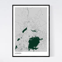 Load image into Gallery viewer, Map of Uganda, 