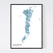 Load image into Gallery viewer, Uists &amp; Barra Island Map Print