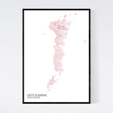 Load image into Gallery viewer, Uists &amp; Barra Island Map Print