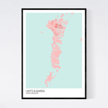 Load image into Gallery viewer, Map of Uists &amp; Barra, United Kingdom