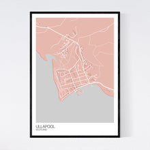 Load image into Gallery viewer, Ullapool Town Map Print