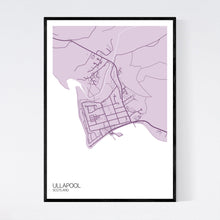 Load image into Gallery viewer, Ullapool Town Map Print