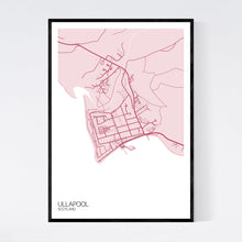 Load image into Gallery viewer, Ullapool Town Map Print