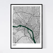 Load image into Gallery viewer, Map of Umeå, Sweden