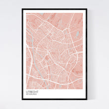 Load image into Gallery viewer, Utrecht City Map Print