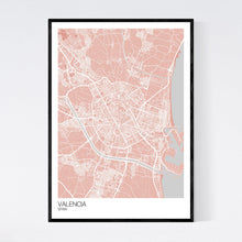 Load image into Gallery viewer, Map of Valencia, Spain
