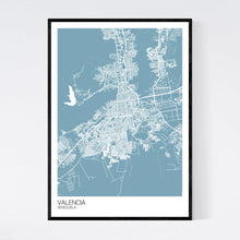 Load image into Gallery viewer, Valencia City Map Print
