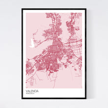 Load image into Gallery viewer, Valencia City Map Print