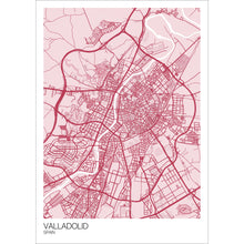 Load image into Gallery viewer, Map of Valladolid, Spain