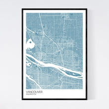 Load image into Gallery viewer, Vancouver City Map Print