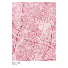 Load image into Gallery viewer, Map of Vantaa, Finland