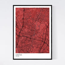 Load image into Gallery viewer, Vantaa City Map Print