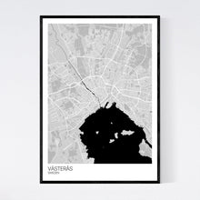 Load image into Gallery viewer, Map of Västerås, Sweden