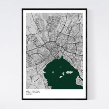 Load image into Gallery viewer, Västerås City Map Print