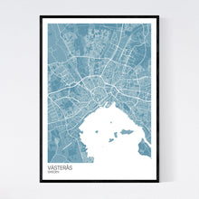 Load image into Gallery viewer, Västerås City Map Print