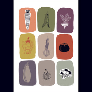 Know your Vegetables Print