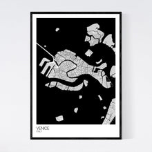 Load image into Gallery viewer, Venice City Map Print