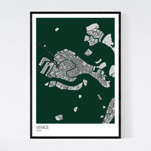 Load image into Gallery viewer, Venice City Map Print