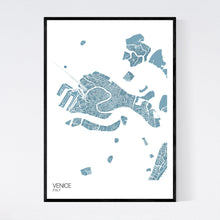 Load image into Gallery viewer, Venice City Map Print
