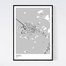 Load image into Gallery viewer, Venice City Map Print
