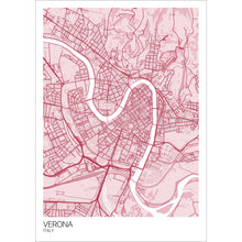 Load image into Gallery viewer, Map of Verona, Italy