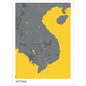 Map of Vietnam, 