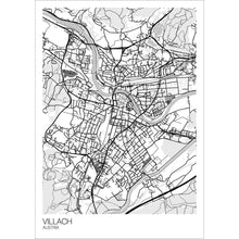 Load image into Gallery viewer, Map of Villach, Austria