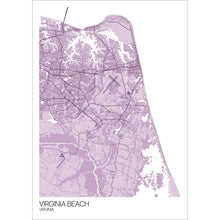 Load image into Gallery viewer, Map of Virginia Beach, Virginia