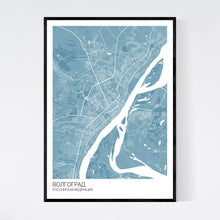 Load image into Gallery viewer, Volgograd City Map Print