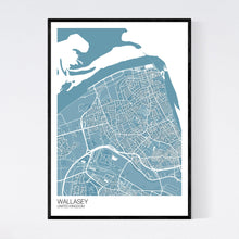 Load image into Gallery viewer, Map of Wallasey, United Kingdom