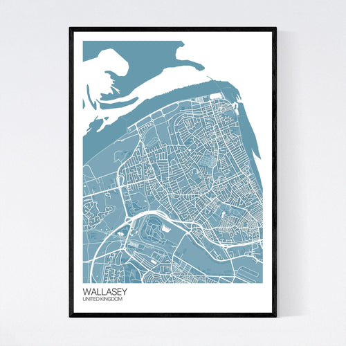 Map of Wallasey, United Kingdom