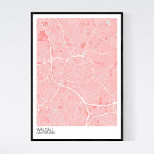 Load image into Gallery viewer, Walsall City Map Print